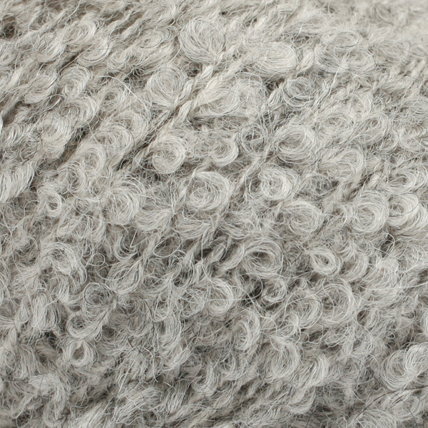 DROPS Alpaca Bouclé 5110 – světlá šedá