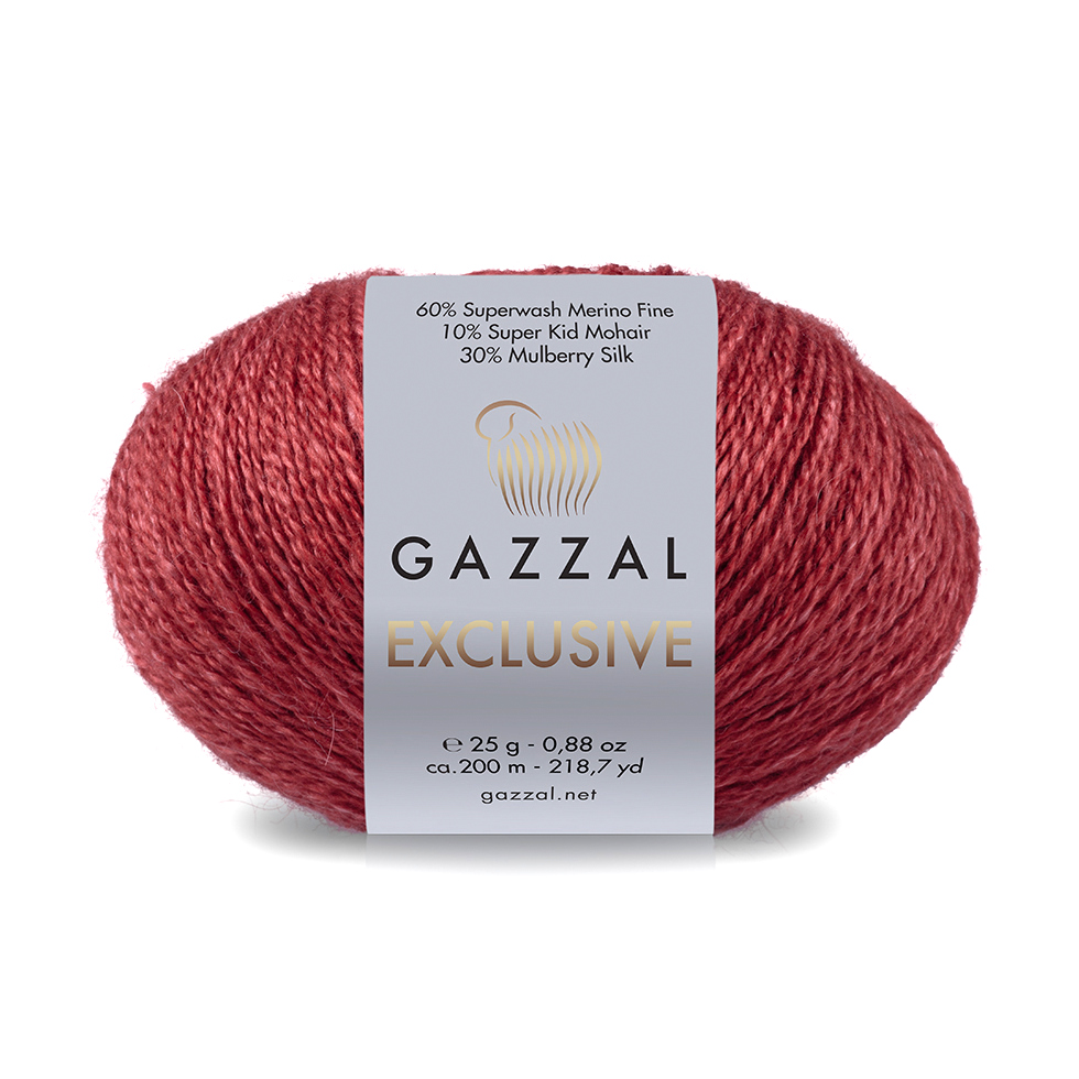 Gazzal EXCLUSIVE (Gazzal) Exclusive: 9912 cihlově červená