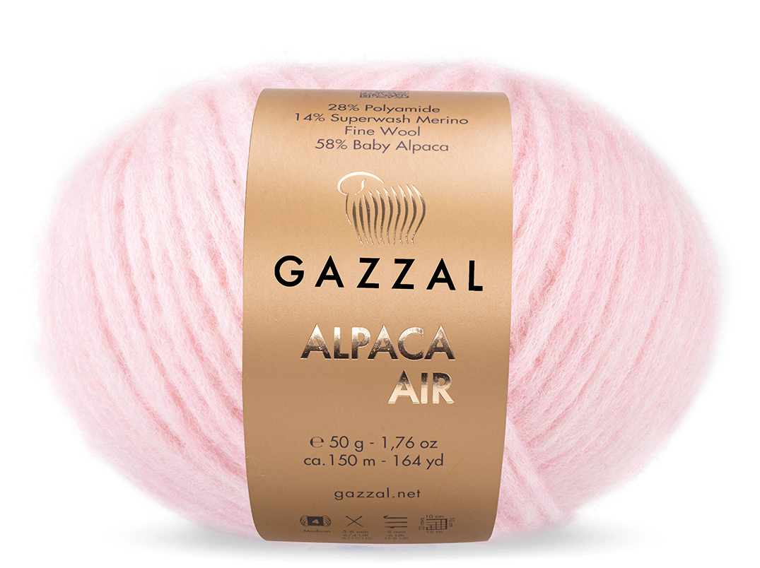 Gazzal ALPACA AIR (Gazzal) Alpaca Air: 82 světle růžová