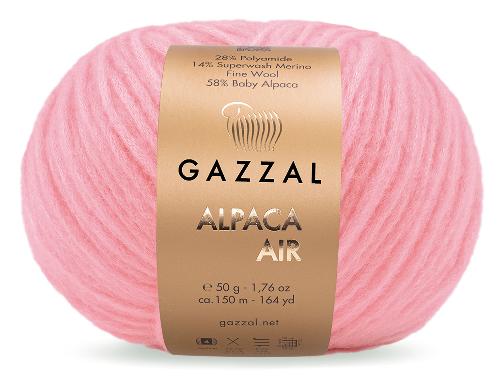 Gazzal ALPACA AIR (Gazzal) Alpaca Air: 85 zářivě růžová