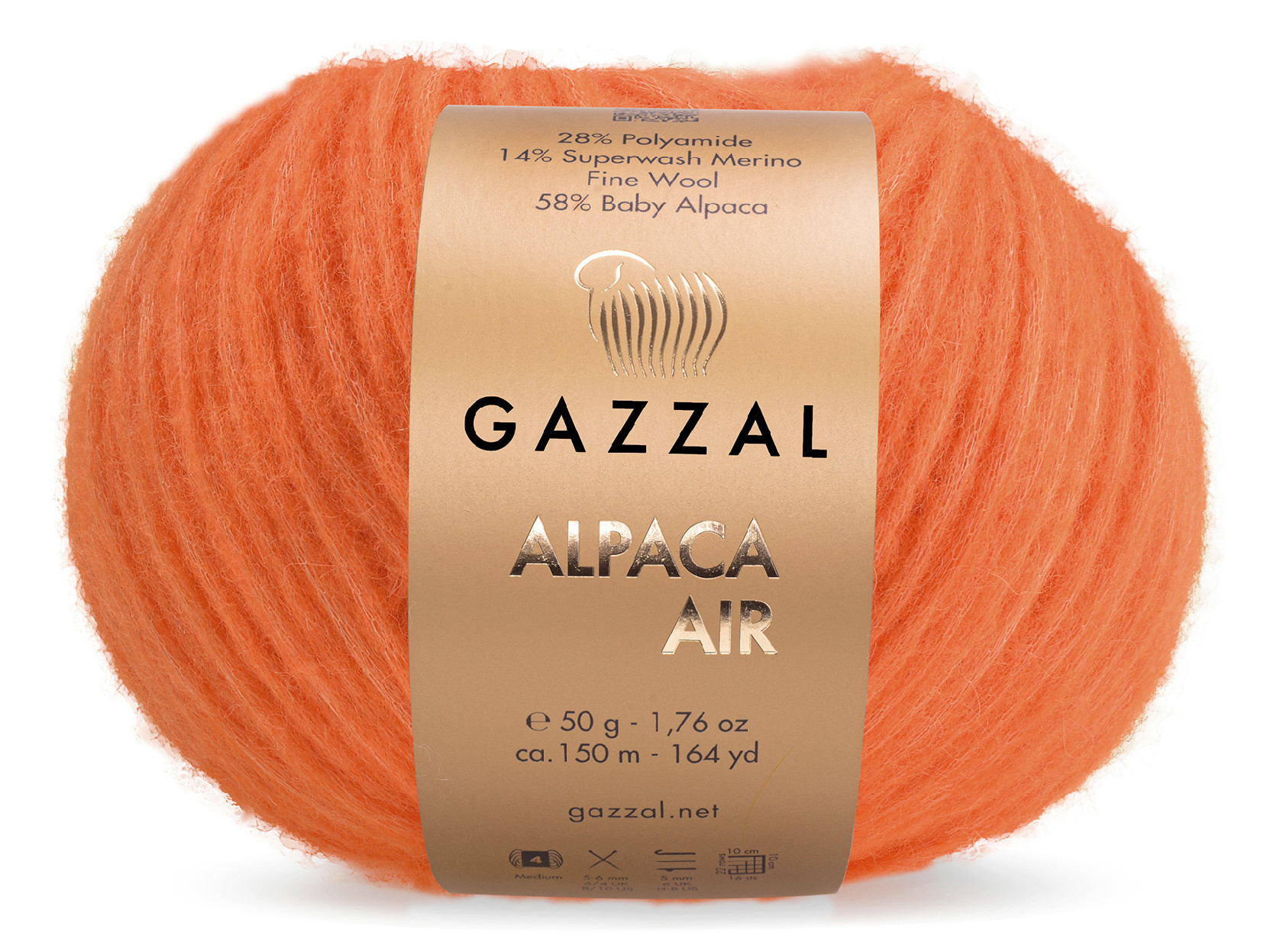 Gazzal ALPACA AIR (Gazzal) Alpaca Air: 93 oranžová