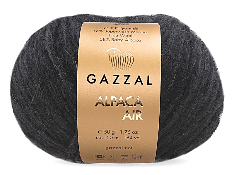 Gazzal ALPACA AIR (Gazzal) Alpaca Air: 96 antracitová