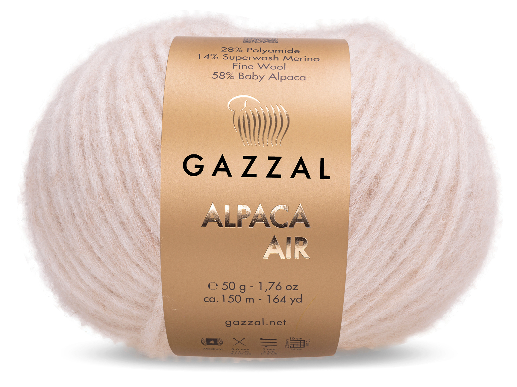 Gazzal ALPACA AIR (Gazzal) Alpaca Air: 71 bílá káva