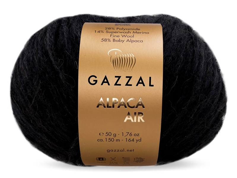 Gazzal ALPACA AIR (Gazzal) Alpaca Air: 80 černá