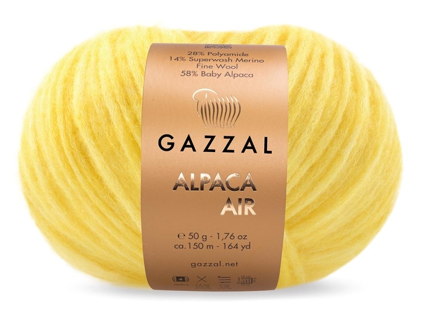 Gazzal ALPACA AIR (Gazzal) Alpaca Air: 109 žlutá