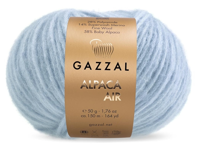 Gazzal ALPACA AIR (Gazzal) Alpaca Air: 111 světle modrá