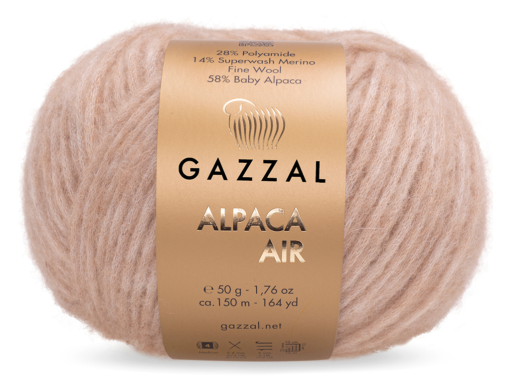 Gazzal ALPACA AIR (Gazzal) Alpaca Air: 75 velbloudí béžová