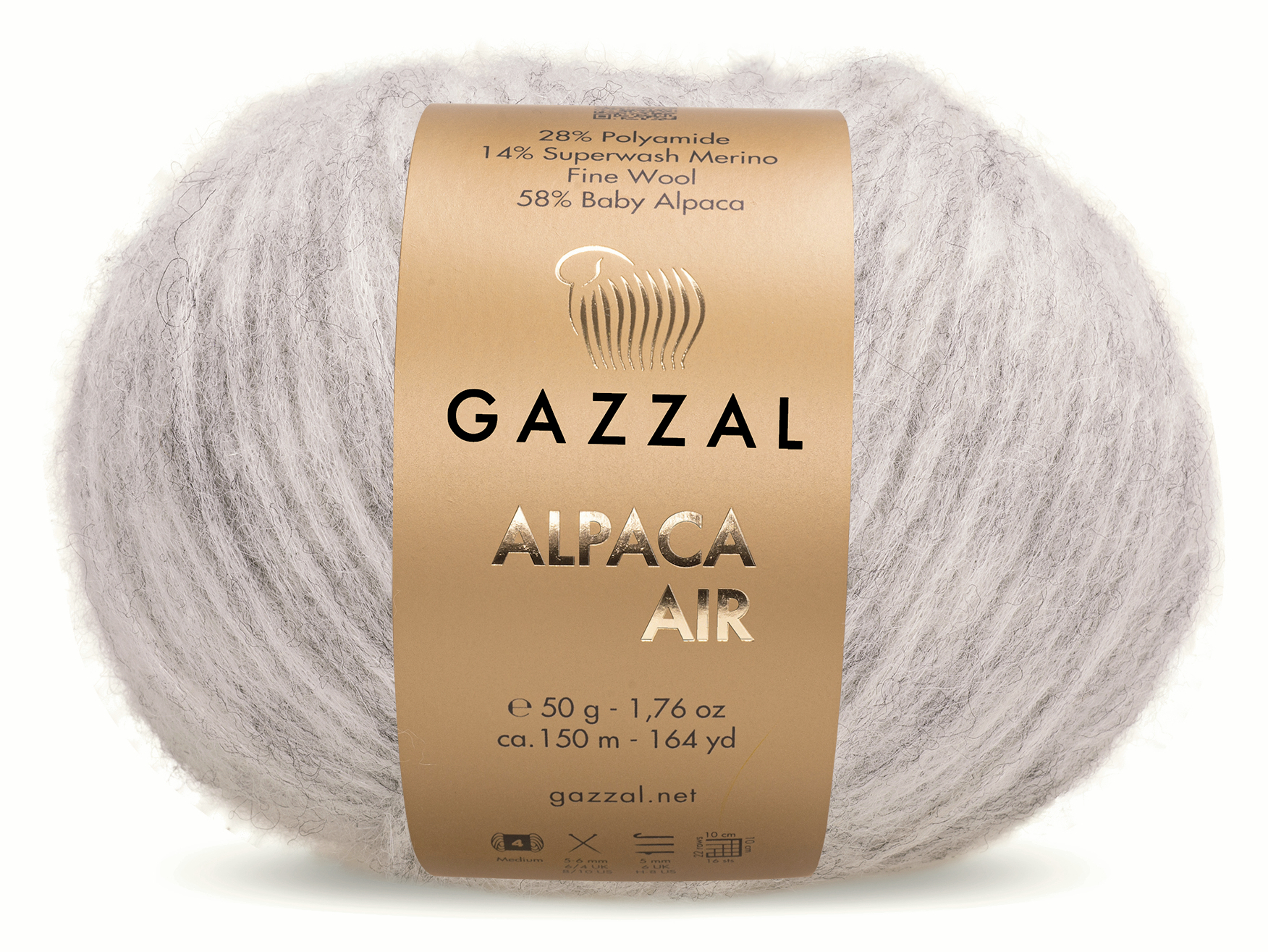 Gazzal ALPACA AIR (Gazzal) Alpaca Air: 78 kouřově šedá
