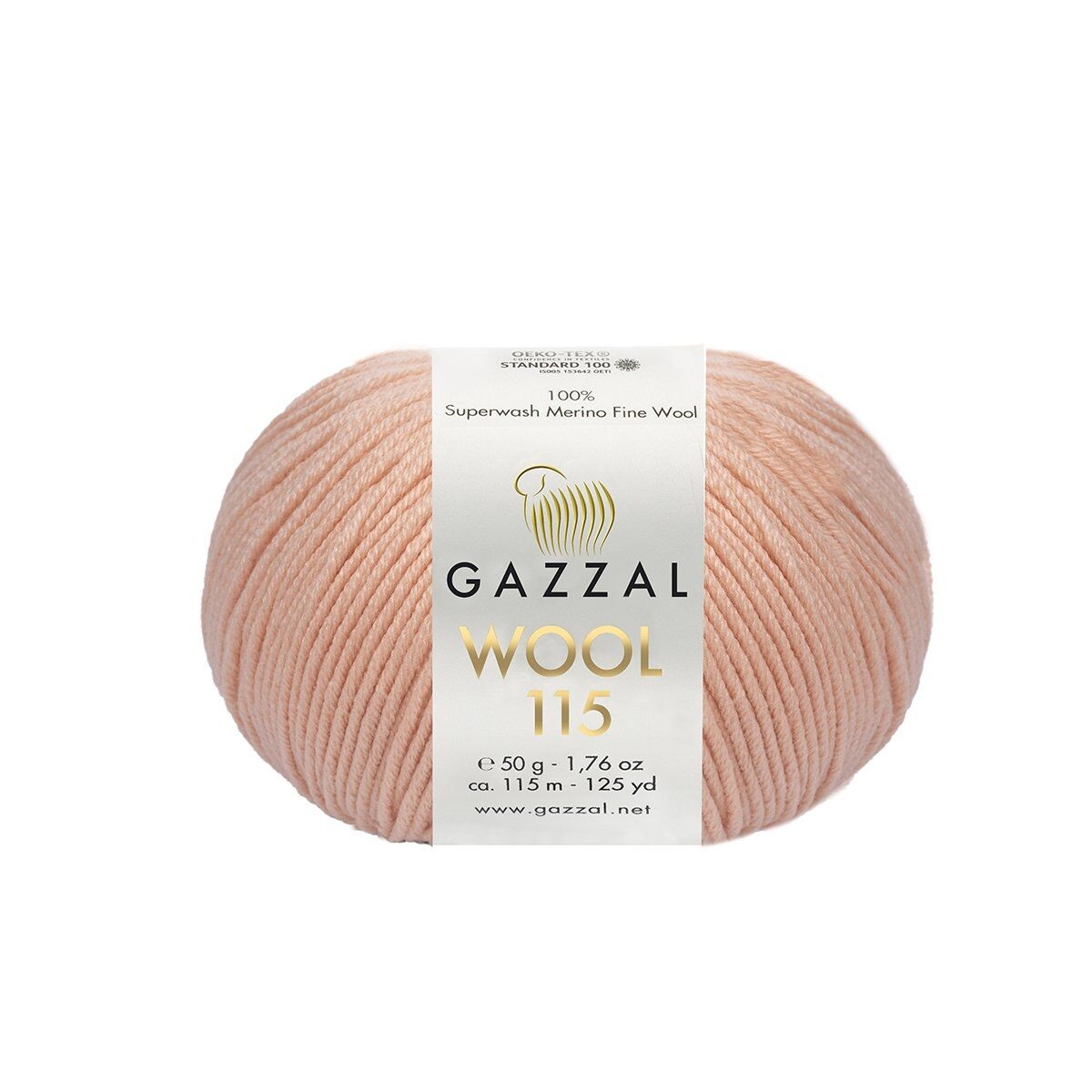 Gazzal WOOL 115 (Gazzal) Wool 115: 3309 plameňák