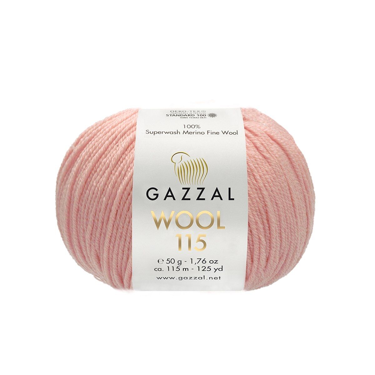 Gazzal WOOL 115 (Gazzal) Wool 115: 3321 růžová