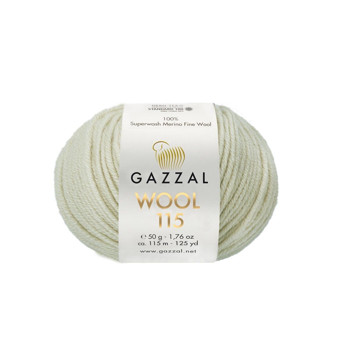 Gazzal WOOL 115 (Gazzal) Wool 115: 3302 světle béžová