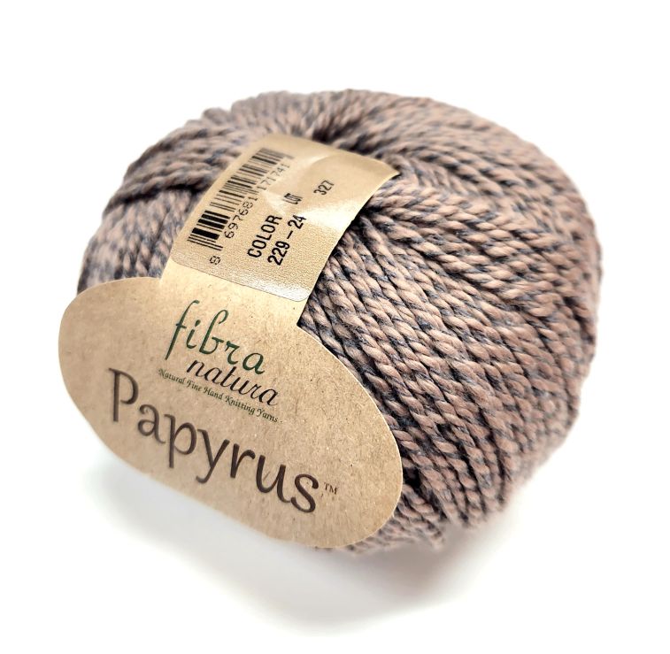 Fibra Natura Papyrus Papyrus: 229-24 hnědá