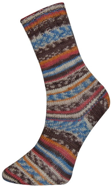 Himalaya Wool Socks Print (Himalaya) Wool Socks Print: S54-01