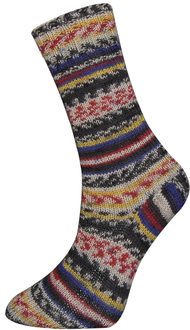 Himalaya Wool Socks Print (Himalaya) Wool Socks Print: S54-04