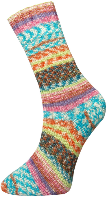 Himalaya Wool Socks Print (Himalaya) Wool Socks Print: S63-01