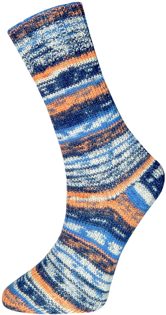 Himalaya Wool Socks Print (Himalaya) Wool Socks Print: S49-04