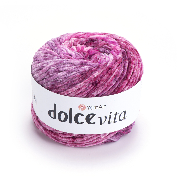 Pletací žinylková příze Dolce Vita 150 g Varianta: 6 (3405) růžovofialová, Balení: 1 ks