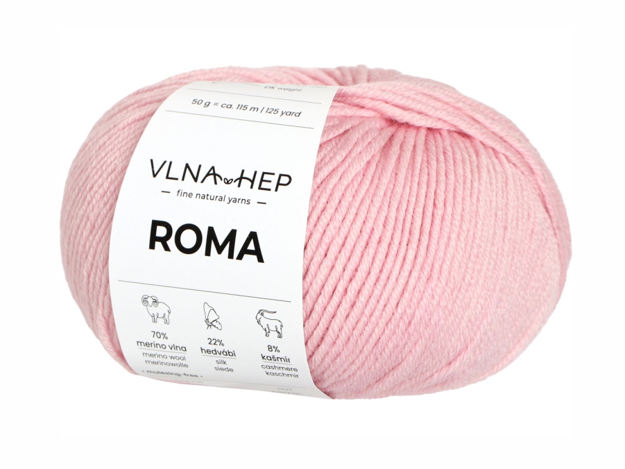 Vlna-Hep Roma Roma: 132270 Cameo Pink