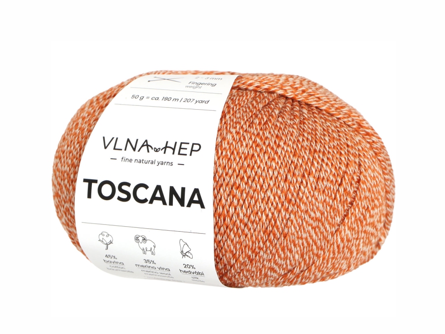 Vlna-Hep Toscana 14288 – rust