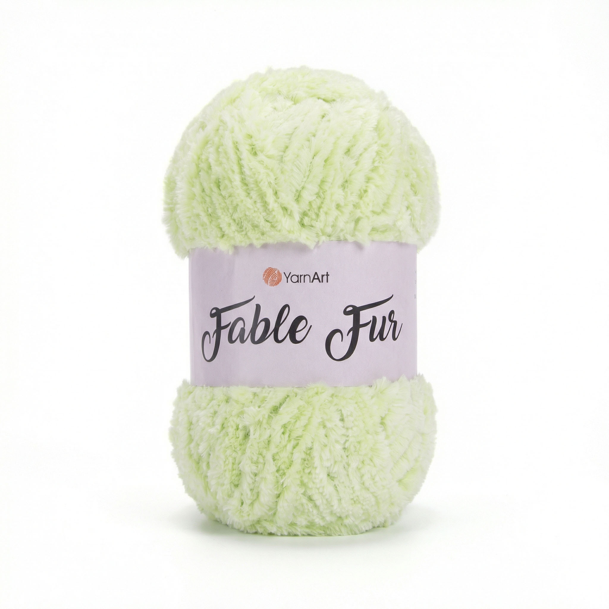 YarnArt Fable Fur 983 - světlounká zelená