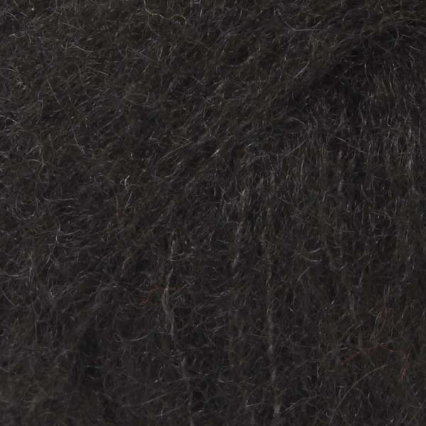 Garnstudio DROPS Design DROPS Brushed Alpaca Silk DROPS Brushed Alpaca Silk: 16 černá