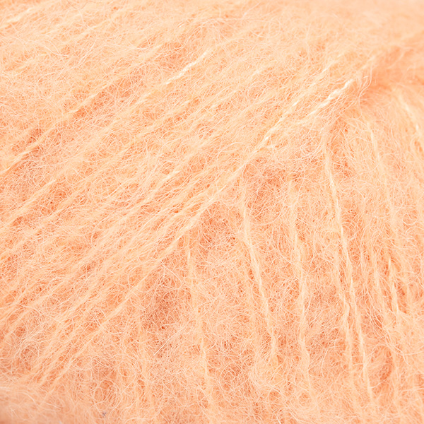 DROPS Brushed Alpaca Silk 37 – jemná meruňková