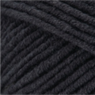 Pletací příze Jeans 50 g Varianta: 18 (53) černá, Balení: 1 ks