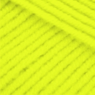Pletací příze Jeans 50 g Varianta: 19 (58) žlutá neon, Balení: 1 ks