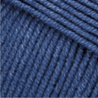 Pletací příze Jeans 50 g Varianta: 10 (17) modrá delta, Balení: 1 ks