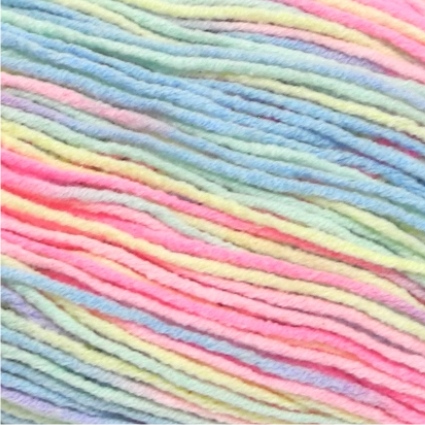 YarnArt Jeans Crazy Jeans Crazy: 7205 - růžová-světlá modrá-bílá