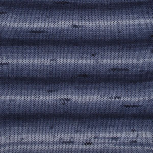Garnstudio DROPS Design Fabel Long Print 917 - mořská hlubina