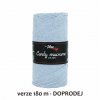 doprodej Cordy macrame 2,5mm 8118, světle modrá