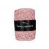 Cordy macrame 2,5mm 8028, starorůžová