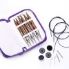 KnitPro Symfonie set drevene spicky 3 pary chunky komplet