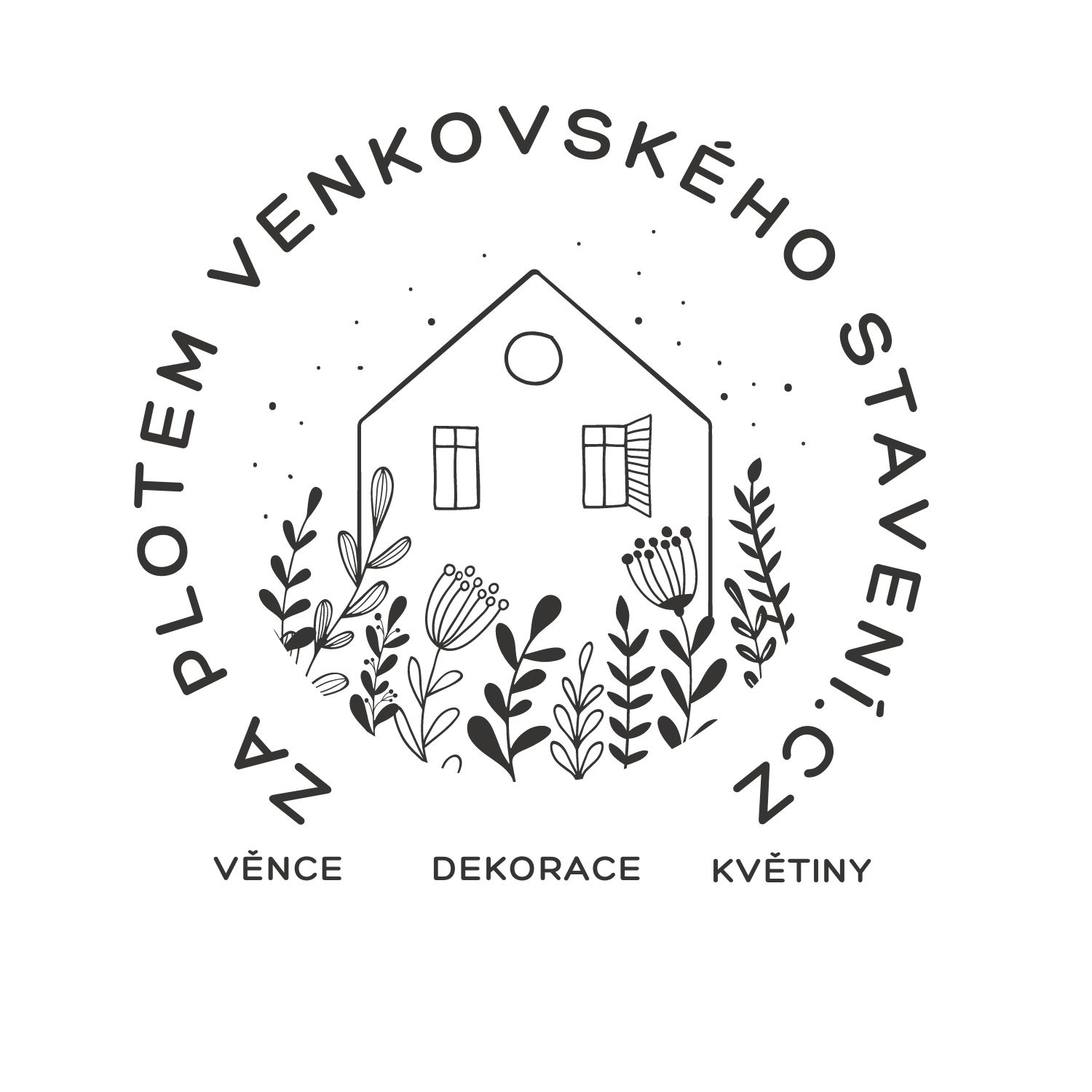 Za plotem venkovského stavení