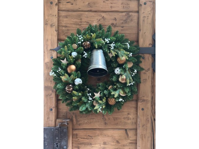 Maxi věnec Kouzelné Vánoce - TRVANLIVÝ 56 cm