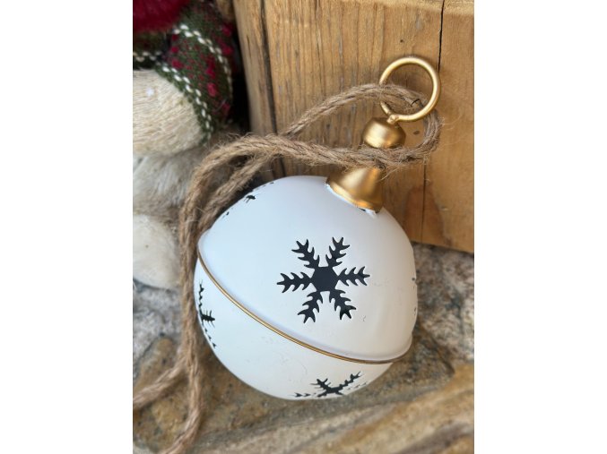 SLEVA 50 %  2. jakost: Velká bílá rolnička (drobné oděrky)