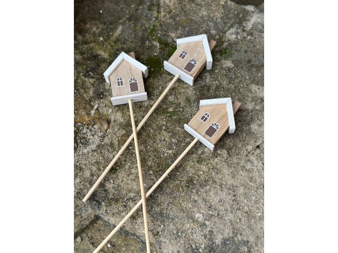 Zápich domeček 25 cm