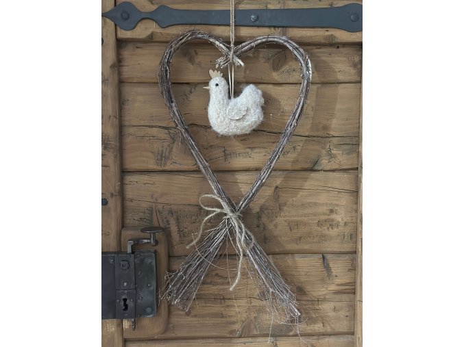 Proutěné srdce - JARO