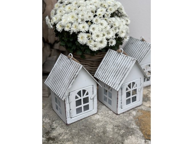 Sleva 15 %: Plechová chaloupka s přírodním provazem