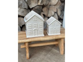 Keramické domečky - sada 2 ks