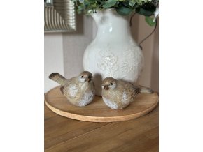Sada 2 keramických ptáčků (cena za 2 ks)