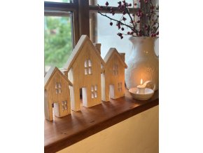 Dřevěné domečky - 3 velikosti