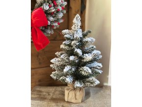 Zasněžený stromek - 45 cm