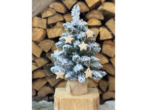 Zasněžený stromek - 45 cm