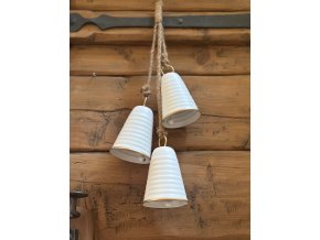 Luxusní závěs 3 velkých zvonků