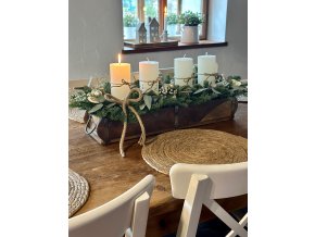 Antik bedýnka velká s kovovými úchytkami