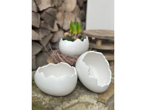 Keramická skořápka - oválná