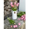Svazek růžových tulipánů - 40 cm