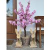 Rozkvetlý stromek Sakura (růžová) - 120 cm